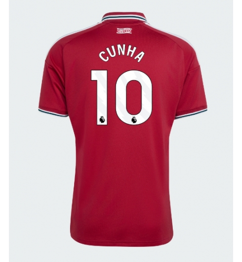 Strój piłkarski Manchester United Matheus Cunha #10 Koszulka Podstawowej 2026-27 Krótki Rękaw Strój piłkarski Manchester United Matheus Cunha #10 Koszulka Podstawowej 2026-27 Krótki Rękaw