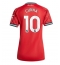Strój piłkarski Manchester United Matheus Cunha #10 Koszulka Podstawowej damskie 2025-26 Krótki Rękaw