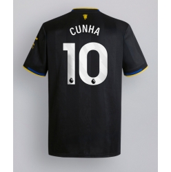 Strój piłkarski Manchester United Matheus Cunha #10 Koszulka Trzeciej 2025-26 Krótki Rękaw
