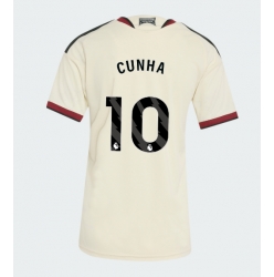 Strój piłkarski Manchester United Matheus Cunha #10 Koszulka Trzeciej damskie 2026-27 Krótki Rękaw