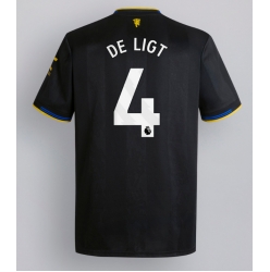 Strój piłkarski Manchester United Matthijs de Ligt #4 Koszulka Trzeciej 2025-26 Krótki Rękaw