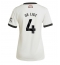 Strój piłkarski Manchester United Matthijs de Ligt #4 Koszulka Trzeciej damskie 2024-25 Krótki Rękaw
