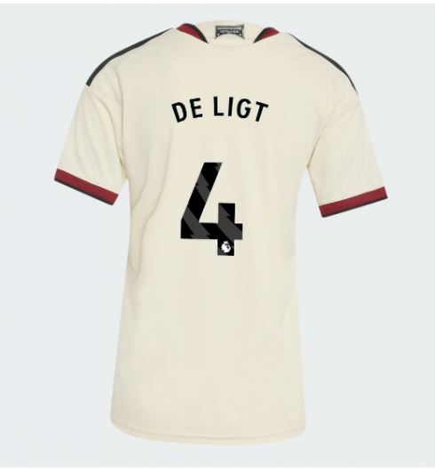 Strój piłkarski Manchester United Matthijs de Ligt #4 Koszulka Trzeciej damskie 2026-27 Krótki Rękaw Strój piłkarski Manchester United Matthijs de Ligt #4 Koszulka Trzeciej damskie 2026-27 Krótki Rękaw