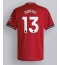 Strój piłkarski Manchester United Patrick Dorgu #13 Koszulka Podstawowej 2025-26 Krótki Rękaw