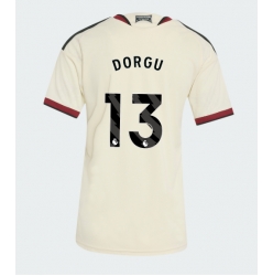 Strój piłkarski Manchester United Patrick Dorgu #13 Koszulka Trzeciej damskie 2026-27 Krótki Rękaw