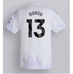 Strój piłkarski Manchester United Patrick Dorgu #13 Koszulka Wyjazdowej 2025-26 Krótki Rękaw