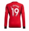 Strój piłkarski Manchester United Raphael Varane #19 Koszulka Podstawowej 2023-24 Długi Rękaw