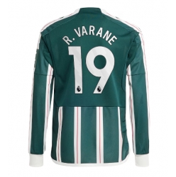 Strój piłkarski Manchester United Raphael Varane #19 Koszulka Wyjazdowej 2023-24 Długi Rękaw