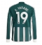 Strój piłkarski Manchester United Raphael Varane #19 Koszulka Wyjazdowej 2023-24 Długi Rękaw