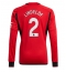 Strój piłkarski Manchester United Victor Lindelof #2 Koszulka Podstawowej 2023-24 Długi Rękaw