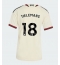 Strój piłkarski Manchester United Youri Tielemans #18 Koszulka Trzeciej damskie 2026-27 Krótki Rękaw Strój piłkarski Manchester United Youri Tielemans #18 Koszulka Trzeciej damskie 2026-27 Krótki Rękaw