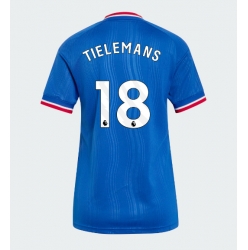 Strój piłkarski Manchester United Youri Tielemans #18 Koszulka Wyjazdowej damskie 2026-27 Krótki Rękaw