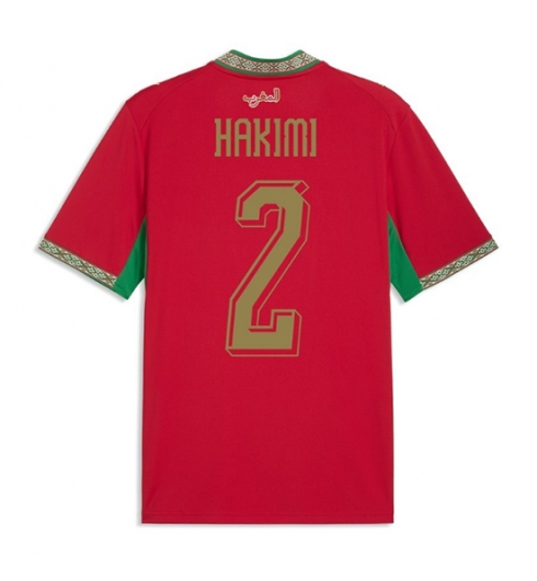Strój piłkarski Maroko Achraf Hakimi #2 Koszulka Podstawowej MŚ 2026 Krótki Rękaw Strój piłkarski Maroko Achraf Hakimi #2 Koszulka Podstawowej MŚ 2026 Krótki Rękaw