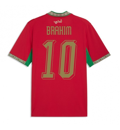 Strój piłkarski Maroko Brahim Diaz #10 Koszulka Podstawowej MŚ 2026 Krótki Rękaw Strój piłkarski Maroko Brahim Diaz #10 Koszulka Podstawowej MŚ 2026 Krótki Rękaw