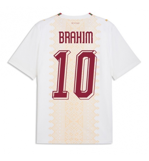 Strój piłkarski Maroko Brahim Diaz #10 Koszulka Wyjazdowej MŚ 2026 Krótki Rękaw Strój piłkarski Maroko Brahim Diaz #10 Koszulka Wyjazdowej MŚ 2026 Krótki Rękaw