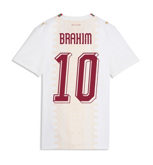Strój piłkarski Maroko Brahim Diaz #10 Koszulka Wyjazdowej damskie MŚ 2026 Krótki Rękaw Strój piłkarski Maroko Brahim Diaz #10 Koszulka Wyjazdowej damskie MŚ 2026 Krótki Rękaw