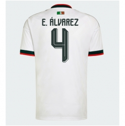 Strój piłkarski Meksyk Edson Alvarez #4 Koszulka Wyjazdowej MŚ 2026 Krótki Rękaw