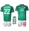 Strój piłkarski Meksyk Hirving Lozano #22 Koszulka Podstawowej dziecięce MŚ 2022 Krótki Rękaw (+ Krótkie spodenki)