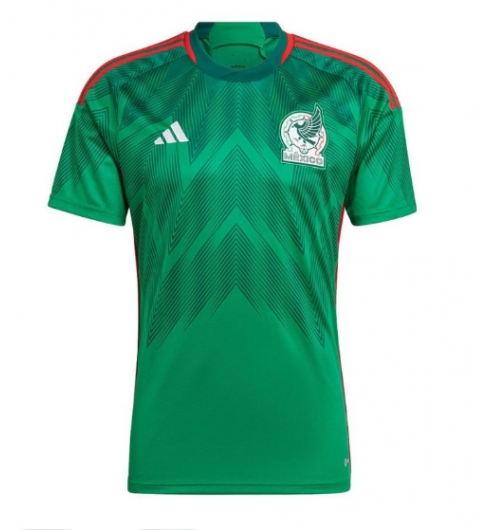Strój piłkarski Meksyk Koszulka Podstawowej MŚ 2022 Krótki Rękaw