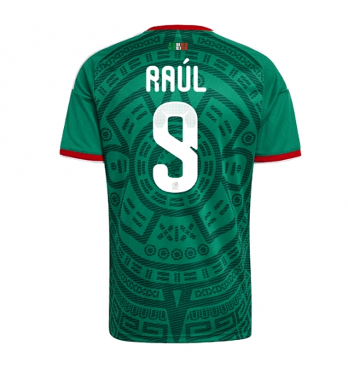 Strój piłkarski Meksyk Raul Jimenez #9 Koszulka Podstawowej MŚ 2026 Krótki Rękaw Strój piłkarski Meksyk Raul Jimenez #9 Koszulka Podstawowej MŚ 2026 Krótki Rękaw