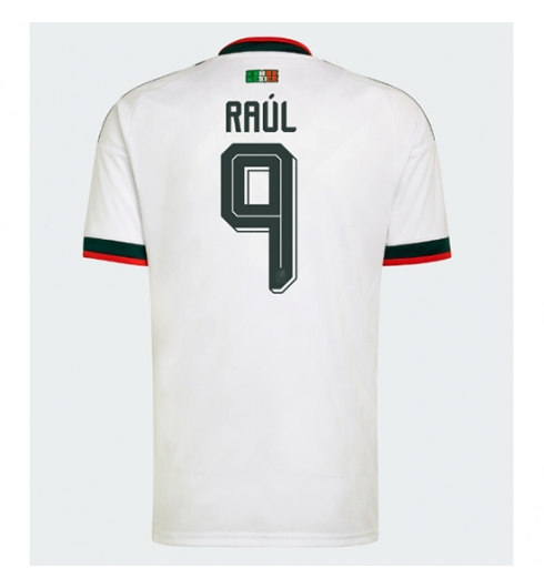 Strój piłkarski Meksyk Raul Jimenez #9 Koszulka Wyjazdowej MŚ 2026 Krótki Rękaw Strój piłkarski Meksyk Raul Jimenez #9 Koszulka Wyjazdowej MŚ 2026 Krótki Rękaw