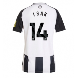Strój piłkarski Newcastle United Alexander Isak #14 Koszulka Podstawowej damskie 2024-25 Krótki Rękaw
