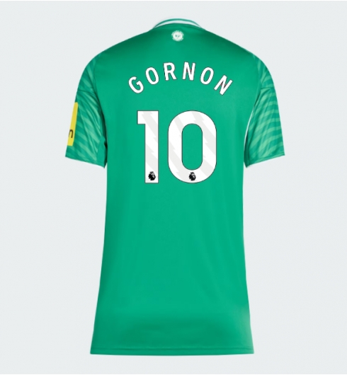 Strój piłkarski Newcastle United Anthony Gordon #10 Koszulka Wyjazdowej damskie 2025-26 Krótki Rękaw Strój piłkarski Newcastle United Anthony Gordon #10 Koszulka Wyjazdowej damskie 2025-26 Krótki Rękaw