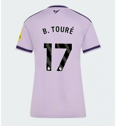 Strój piłkarski Newcastle United Bazoumana Toure #17 Koszulka Trzeciej damskie 2026-27 Krótki Rękaw Strój piłkarski Newcastle United Bazoumana Toure #17 Koszulka Trzeciej damskie 2026-27 Krótki Rękaw