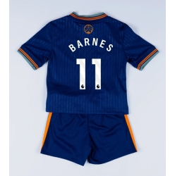 Strój piłkarski Newcastle United Harvey Barnes #11 Koszulka Trzeciej dziecięce 2025-26 Krótki Rękaw (+ Krótkie spodenki)
