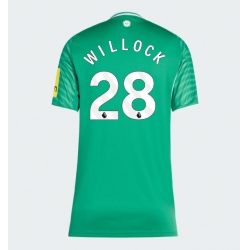 Strój piłkarski Newcastle United Joe Willock #28 Koszulka Wyjazdowej damskie 2025-26 Krótki Rękaw