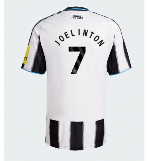Strój piłkarski Newcastle United Joelinton #7 Koszulka Podstawowej 2025-26 Krótki Rękaw Strój piłkarski Newcastle United Joelinton #7 Koszulka Podstawowej 2025-26 Krótki Rękaw