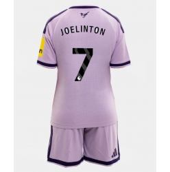 Strój piłkarski Newcastle United Joelinton #7 Koszulka Trzeciej dziecięce 2026-27 Krótki Rękaw (+ Krótkie spodenki)