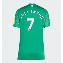 Strój piłkarski Newcastle United Joelinton #7 Koszulka Wyjazdowej damskie 2025-26 Krótki Rękaw