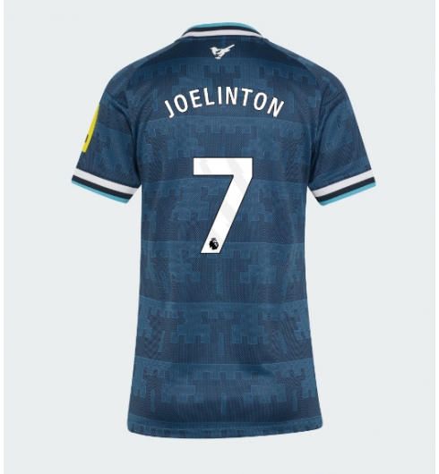 Strój piłkarski Newcastle United Joelinton #7 Koszulka Wyjazdowej damskie 2026-27 Krótki Rękaw Strój piłkarski Newcastle United Joelinton #7 Koszulka Wyjazdowej damskie 2026-27 Krótki Rękaw
