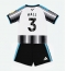 Strój piłkarski Newcastle United Lewis Hall #3 Koszulka Podstawowej dziecięce 2026-27 Krótki Rękaw (+ Krótkie spodenki)