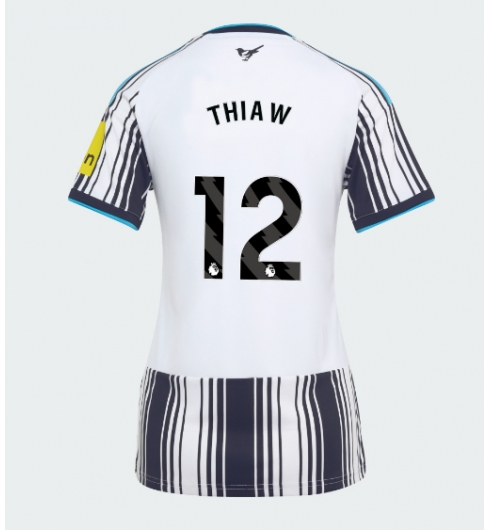 Strój piłkarski Newcastle United Malick Thiaw #12 Koszulka Podstawowej damskie 2026-27 Krótki Rękaw Strój piłkarski Newcastle United Malick Thiaw #12 Koszulka Podstawowej damskie 2026-27 Krótki Rękaw