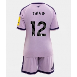 Strój piłkarski Newcastle United Malick Thiaw #12 Koszulka Trzeciej dziecięce 2026-27 Krótki Rękaw (+ Krótkie spodenki)