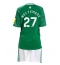 Strój piłkarski Newcastle United Nick Woltemade #27 Koszulka Wyjazdowej dziecięce 2025-26 Krótki Rękaw (+ Krótkie spodenki)