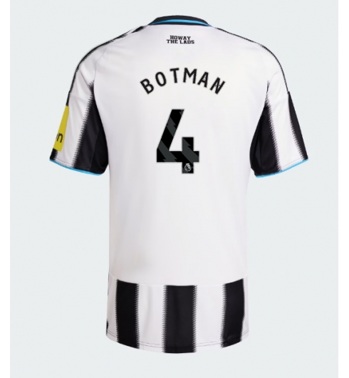 Strój piłkarski Newcastle United Sven Botman #4 Koszulka Podstawowej 2025-26 Krótki Rękaw Strój piłkarski Newcastle United Sven Botman #4 Koszulka Podstawowej 2025-26 Krótki Rękaw