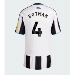 Strój piłkarski Newcastle United Sven Botman #4 Koszulka Podstawowej damskie 2025-26 Krótki Rękaw