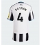 Strój piłkarski Newcastle United Sven Botman #4 Koszulka Podstawowej damskie 2025-26 Krótki Rękaw