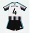Strój piłkarski Newcastle United Sven Botman #4 Koszulka Podstawowej dziecięce 2026-27 Krótki Rękaw (+ Krótkie spodenki)