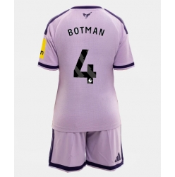 Strój piłkarski Newcastle United Sven Botman #4 Koszulka Trzeciej dziecięce 2026-27 Krótki Rękaw (+ Krótkie spodenki)
