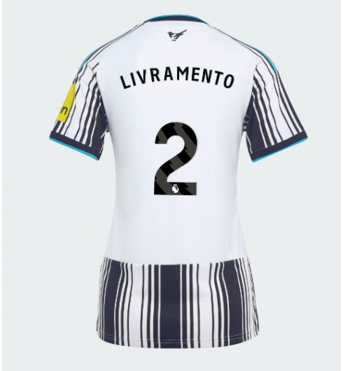 Strój piłkarski Newcastle United Tino Livramento #2 Koszulka Podstawowej damskie 2026-27 Krótki Rękaw Strój piłkarski Newcastle United Tino Livramento #2 Koszulka Podstawowej damskie 2026-27 Krótki Rękaw