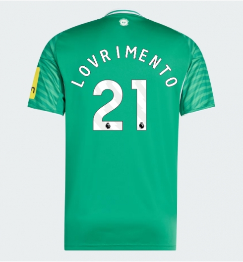 Strój piłkarski Newcastle United Tino Livramento #21 Koszulka Wyjazdowej 2025-26 Krótki Rękaw Strój piłkarski Newcastle United Tino Livramento #21 Koszulka Wyjazdowej 2025-26 Krótki Rękaw