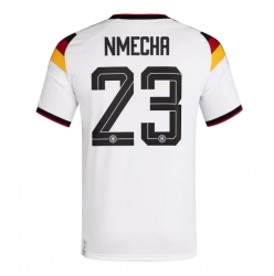 Strój piłkarski Niemcy Felix Nmecha #23 Koszulka Podstawowej MŚ 2026 Krótki Rękaw