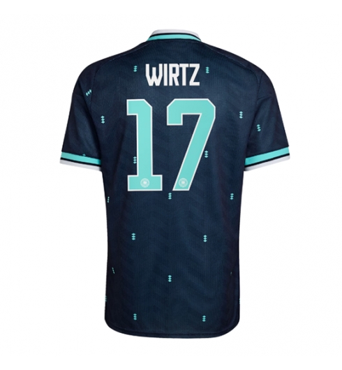 Strój piłkarski Niemcy Florian Wirtz #17 Koszulka Wyjazdowej MŚ 2026 Krótki Rękaw Strój piłkarski Niemcy Florian Wirtz #17 Koszulka Wyjazdowej MŚ 2026 Krótki Rękaw
