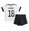 Strój piłkarski Niemcy Jonas Hofmann #18 Koszulka Podstawowej dziecięce MŚ 2022 Krótki Rękaw (+ Krótkie spodenki)