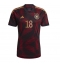 Strój piłkarski Niemcy Jonas Hofmann #18 Koszulka Wyjazdowej MŚ 2022 Krótki Rękaw