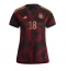 Strój piłkarski Niemcy Jonas Hofmann #18 Koszulka Wyjazdowej damskie MŚ 2022 Krótki Rękaw